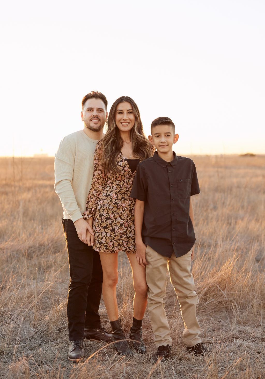 Photo of Rienne Duran and her family.